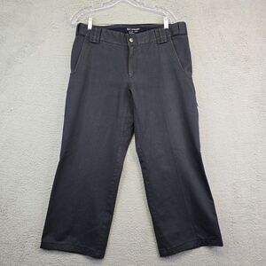 511 Tactical Pants Womens Size 12 Black Wide Leg Uniform Lot 2 READ SHORT INSEAM